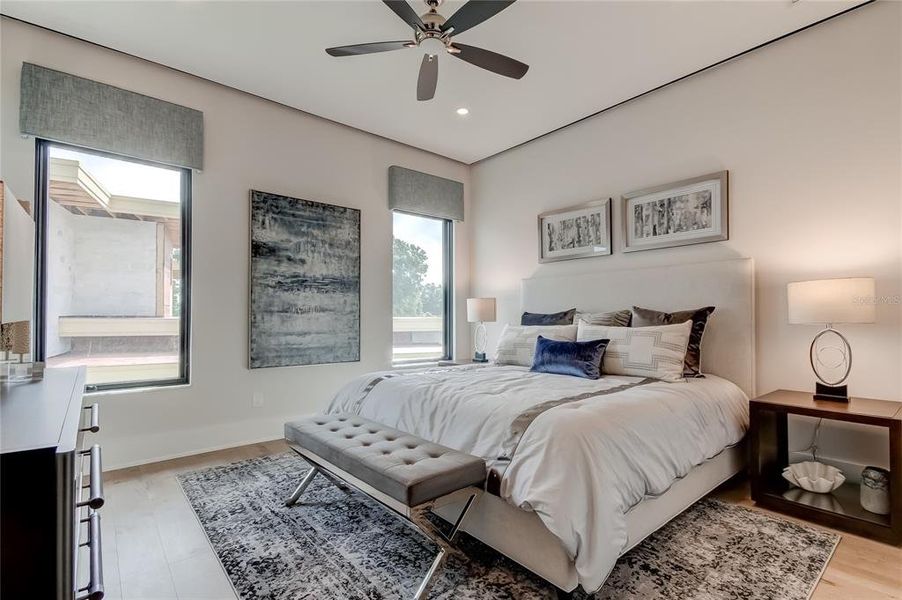 Furnished interior view inside a new home in , Tampa (Image 8). Furnished interior view inside a new home in , Tampa (Image 8).