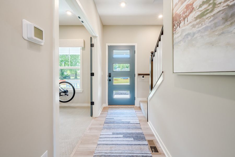 Representative furnished interior of a home built from the Greenbriar by Fischer Homes in Three Rivers, Euharlee (Image 40).