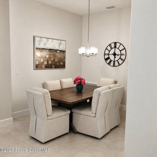 Furnished interior view inside a new home in St. John's Preserve, Palm Bay (Image 5).