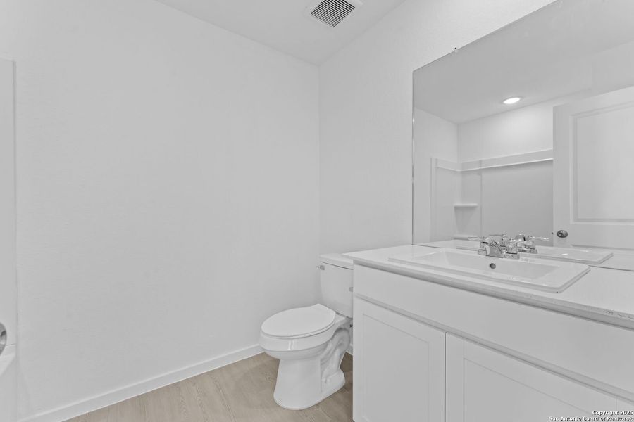 Furnished interior view inside a new home in Randolph Crossing: Cottage Collection, Converse (Image 6).