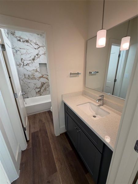 Furnished interior view inside a new home in , Houston (Image 7). Furnished interior view inside a new home in , Houston (Image 7).