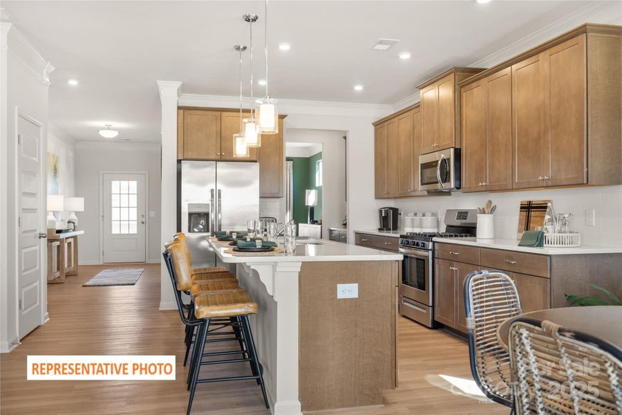 Furnished interior view inside a new home in Green Acres, Concord (Image 16).