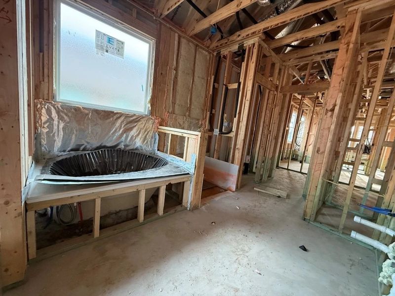 In-progress construction of a new home in Berry Creek Highlands, Georgetown, TX (Image 10). In-progress construction of a new home in Berry Creek Highlands, Georgetown, TX (Image 10).