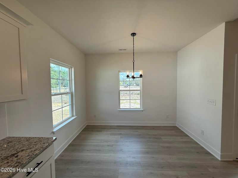 Spacious, unfurnished interior of a new home in Wood Creek Landing, Leland (Image 21). Spacious, unfurnished interior of a new home in Wood Creek Landing, Leland (Image 21).