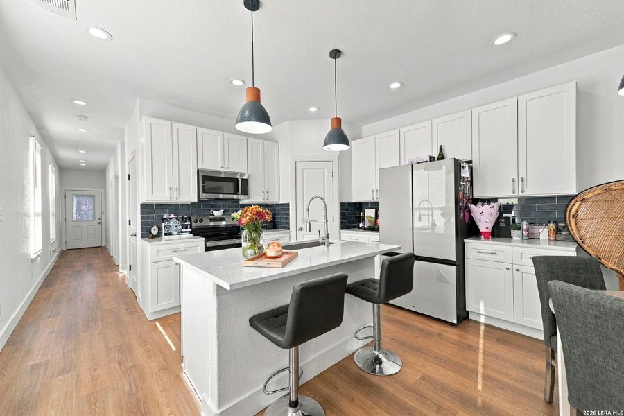 Furnished interior view inside a new home in , San Antonio (Image 21).