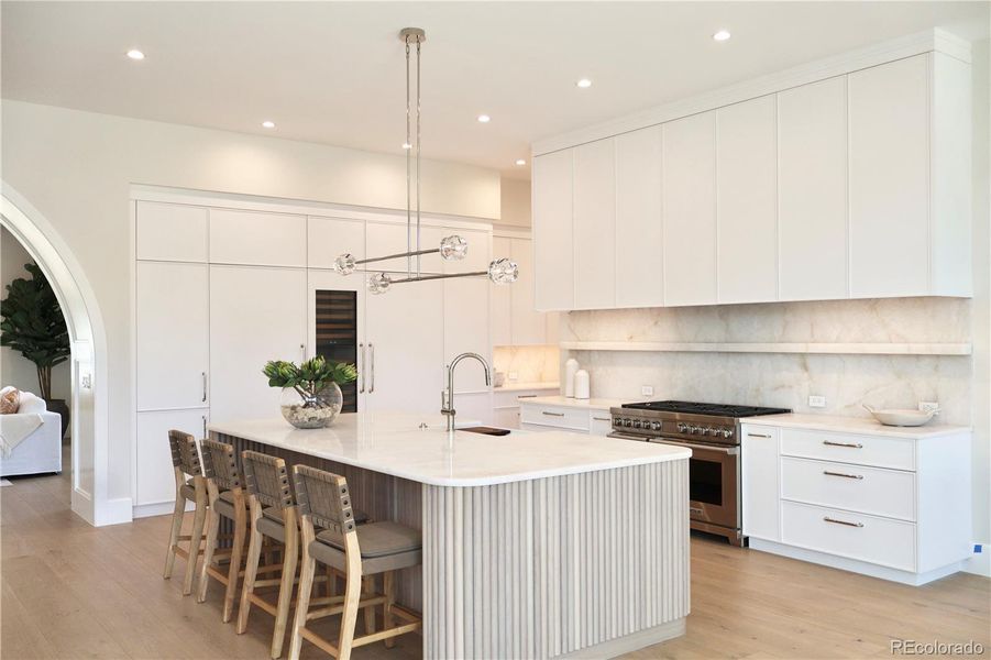 Furnished interior view inside a new home in , Denver (Image 8). Furnished interior view inside a new home in , Denver (Image 8).