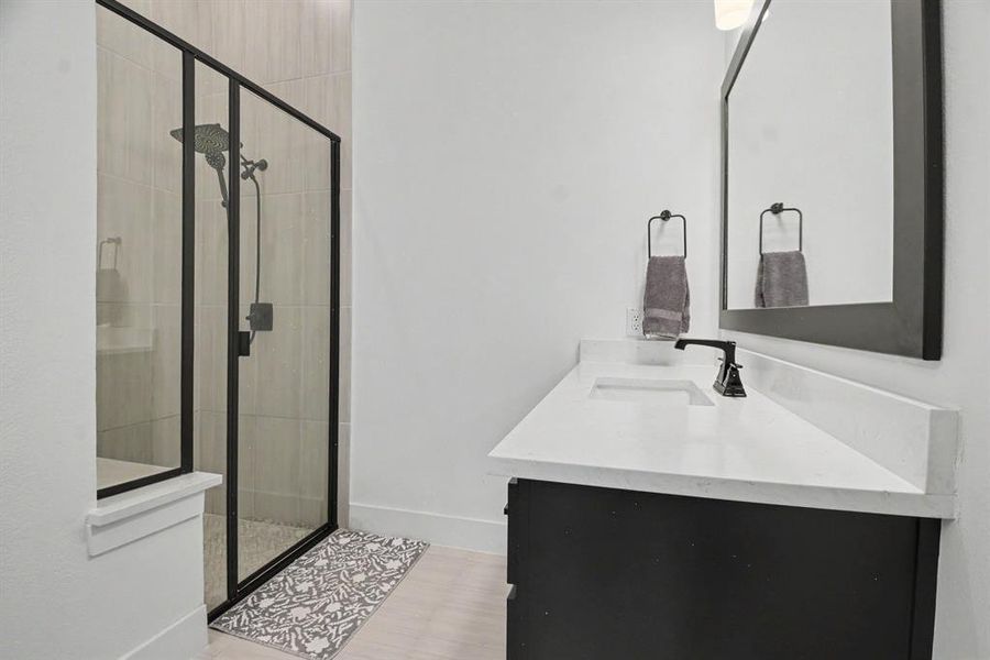 Furnished interior view inside a new home in , Forney (Image 26).