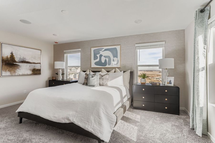 Furnished interior view inside a new home in Barefoot, Firestone (Image 7).