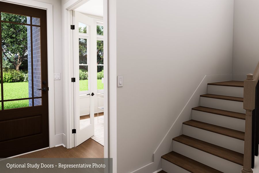 The El Paso - Optional Study Doors The El Paso - Optional Study Doors