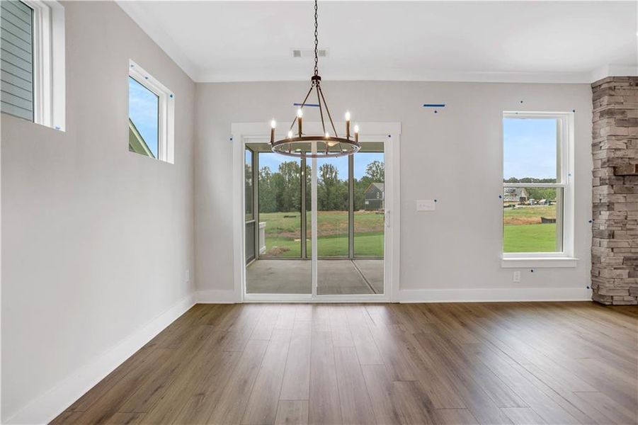 Spacious, unfurnished interior of a new home in , Loganville (Image 34).