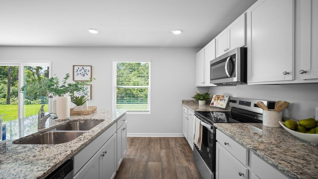 Furnished interior view inside a new home in Cypress Landing, Hardeeville (Image 14).