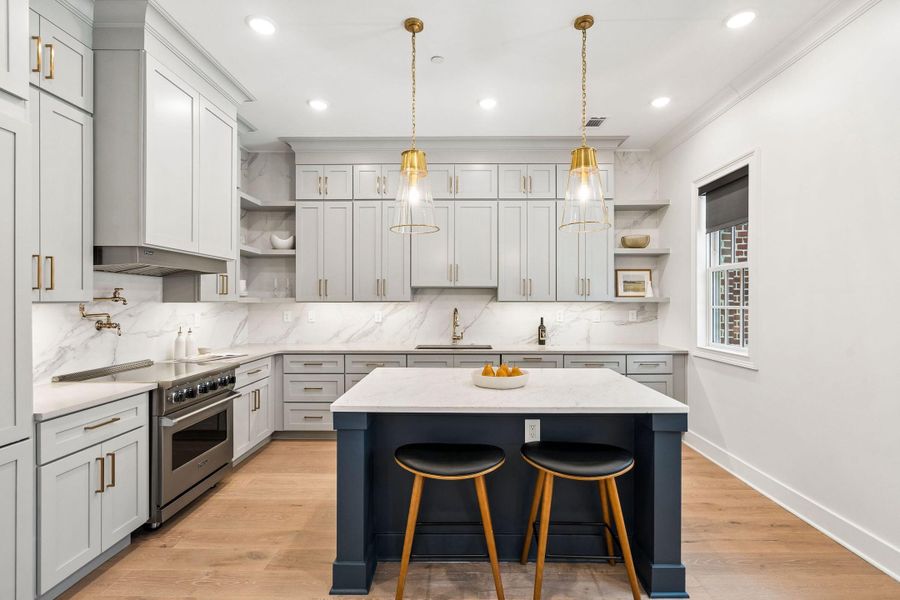 Furnished interior view inside a new home in , Charleston (Image 5).
