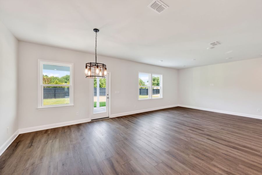 Spacious, unfurnished interior of a new home in Monroe Preserve, Chapin (Image 52). Spacious, unfurnished interior of a new home in Monroe Preserve, Chapin (Image 52).