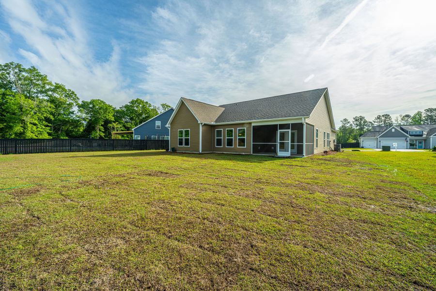 Representative exterior details of a home built from the Mercer by Center Park Homes in Central Estates, Summerville (Image 3). Representative exterior details of a home built from the Mercer by Center Park Homes in Central Estates, Summerville (Image 3).