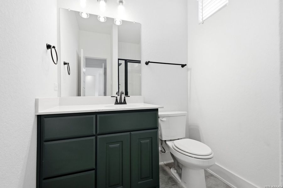 Furnished interior view inside a new home in The Reserve at Potranco Oaks, Castroville (Image 15).