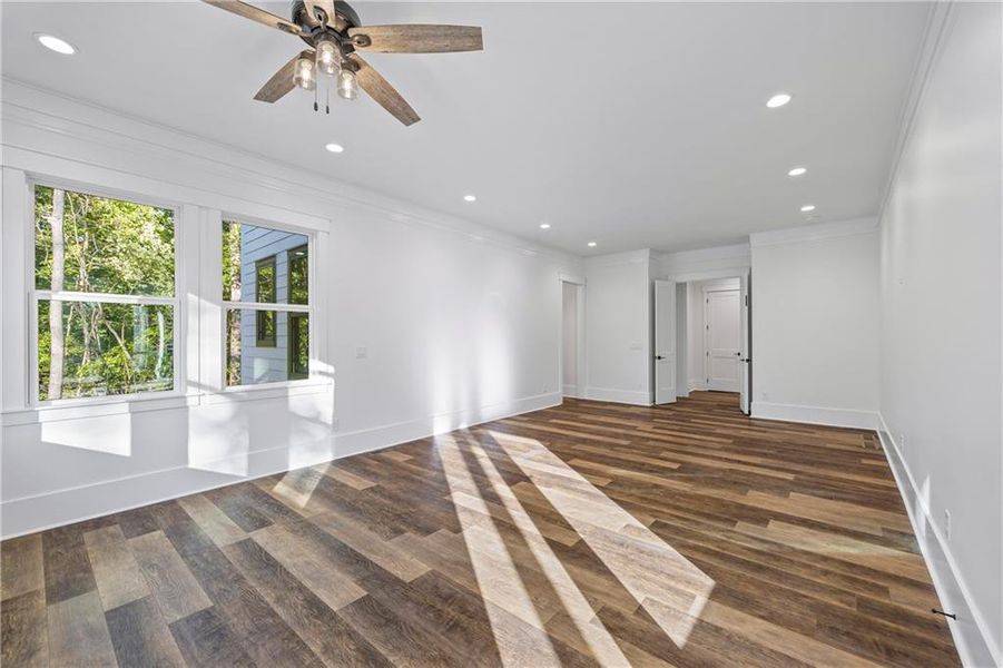 Spacious, unfurnished interior of a new home in , Flowery Branch (Image 106).