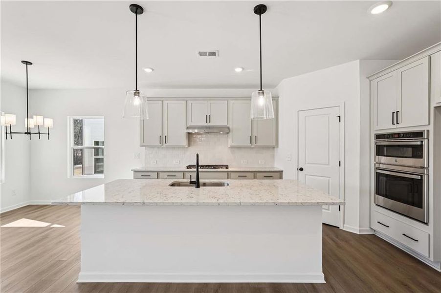 Furnished interior view inside a new home in Arbors at Richland Creek, Buford (Image 8).