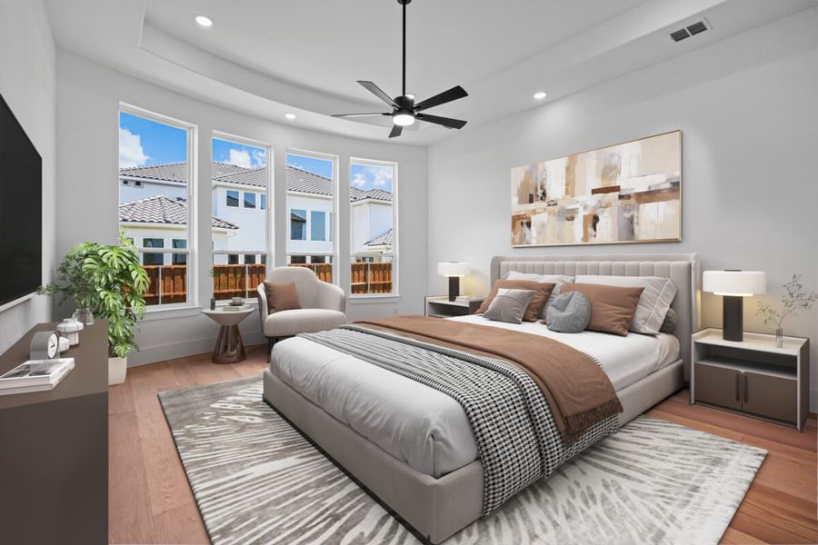 Representative furnished interior of a home built from the Montblanc by Landon Homes in Lexington Frisco, Frisco (Image 8). Representative furnished interior of a home built from the Montblanc by Landon Homes in Lexington Frisco, Frisco (Image 8).