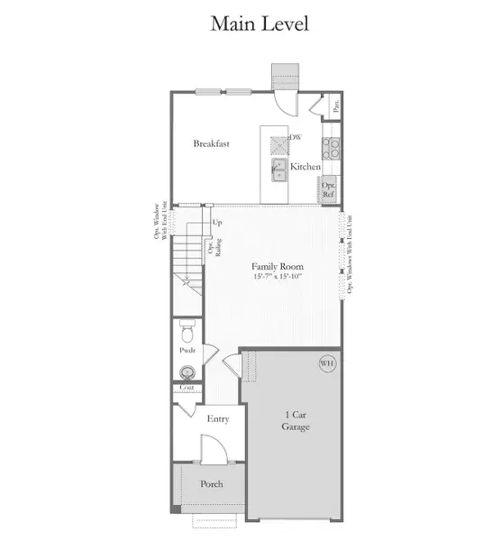 2D floor plan layout of this home in Bell Glen, Charlotte, NC (Image 4). 2D floor plan layout of this home in Bell Glen, Charlotte, NC (Image 4).