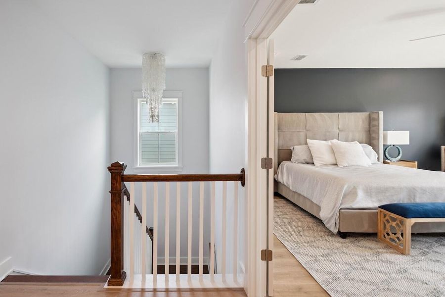 Furnished interior view inside a new home in , Mount Pleasant (Image 29).