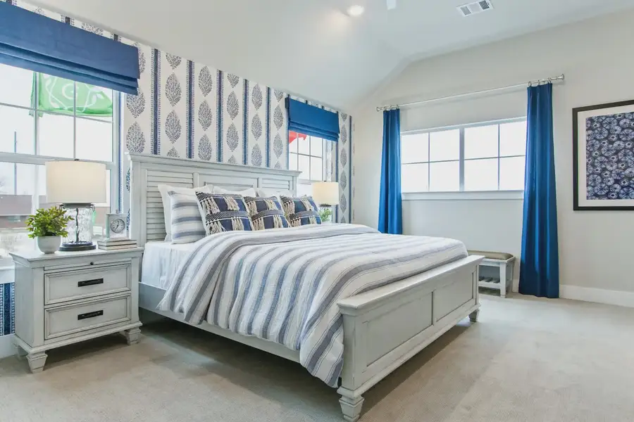 Representative furnished interior of a home built from the Fuji by Grenadier Homes in Woodbridge, Wylie (Image 3).
