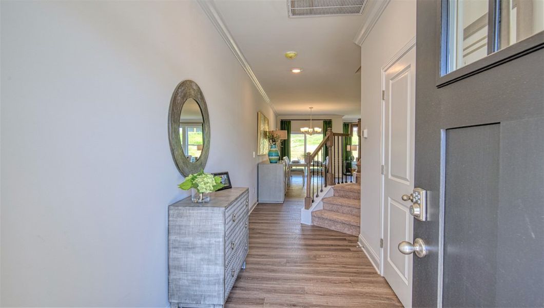 Furnished interior view inside a new home in Skybrook Corners, Huntersville (Image 19).