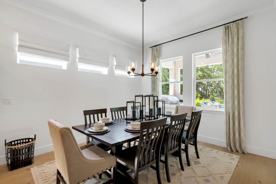 Representative furnished interior of a home built from the Eliot by Rockwell Homes in Northlake at Ovation, Winter Garden (Image 12). Representative furnished interior of a home built from the Eliot by Rockwell Homes in Northlake at Ovation, Winter Garden (Image 12).