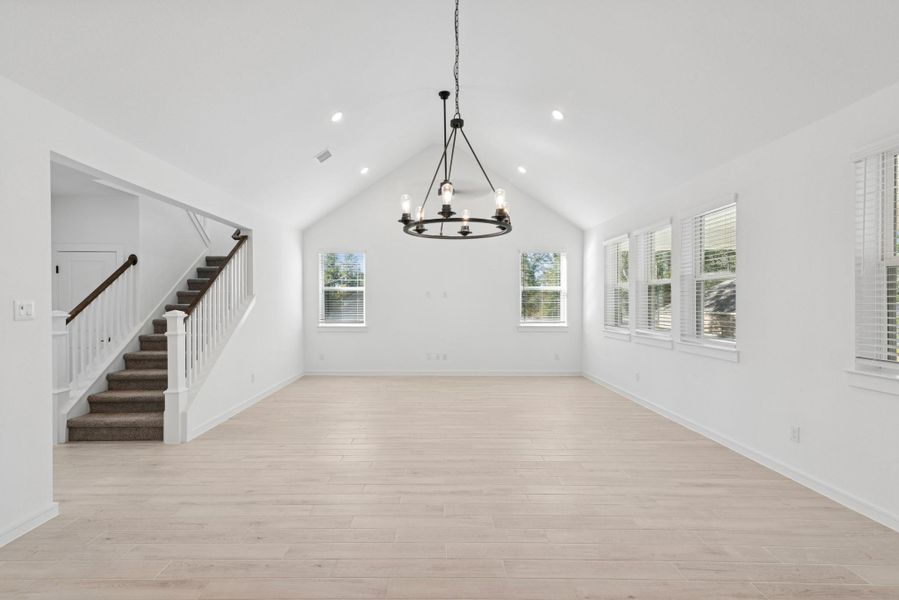Bright and open living area (*Photo not of actual home and used for illustration purposes only.)