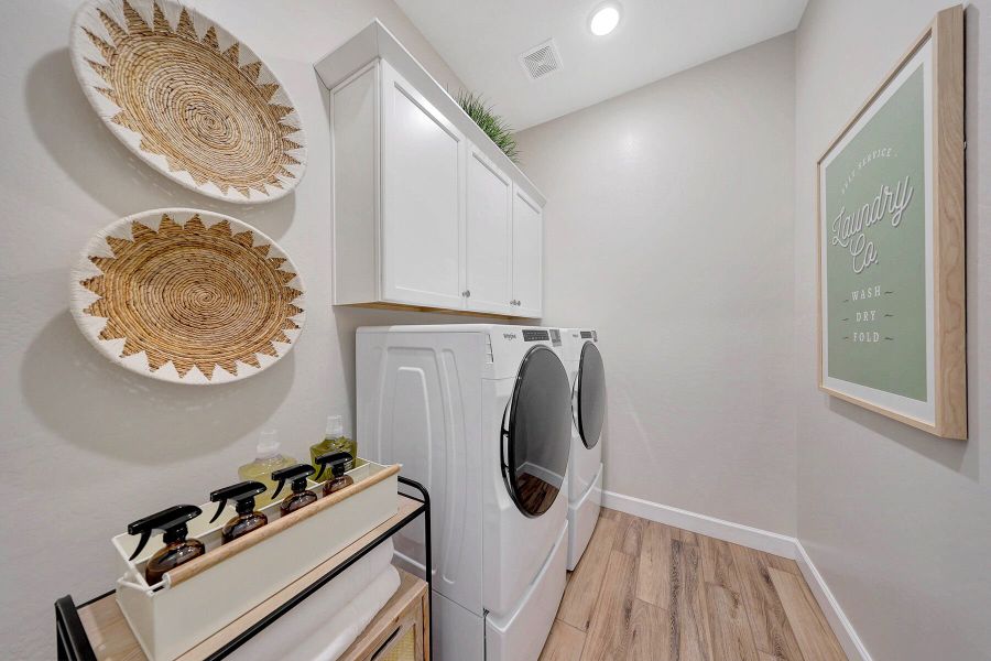 Representative furnished interior of a home built from the Crimson by Mattamy Homes in Miravida, Surprise (Image 37).