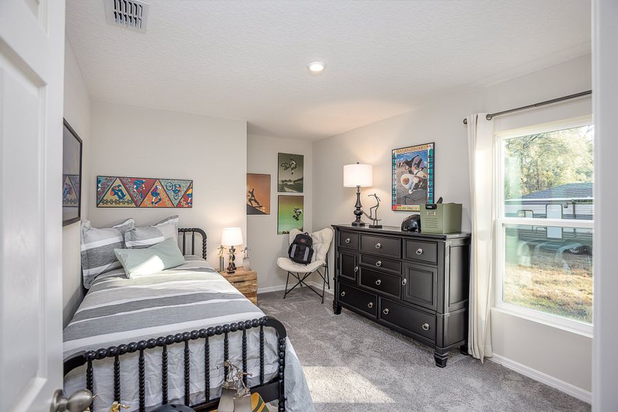Representative furnished interior of a home built from the Orchid by Maronda Homes in Coastal Communities, Edgewater (Image 17).