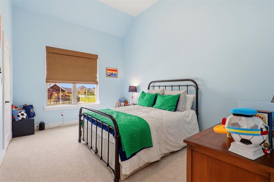 Furnished interior view inside a new home in The Homestead - 62', Rockwall (Image 12).