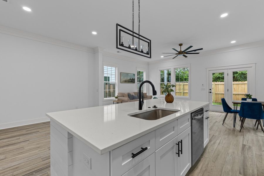 Furnished interior view inside a new home in , North Charleston (Image 15).