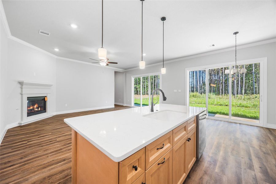Furnished interior view inside a new home in , Dayton (Image 3). Furnished interior view inside a new home in , Dayton (Image 3).
