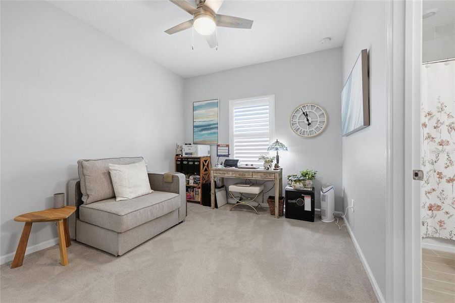 Furnished interior view inside a new home in Trailhead Landing, Alachua (Image 16).