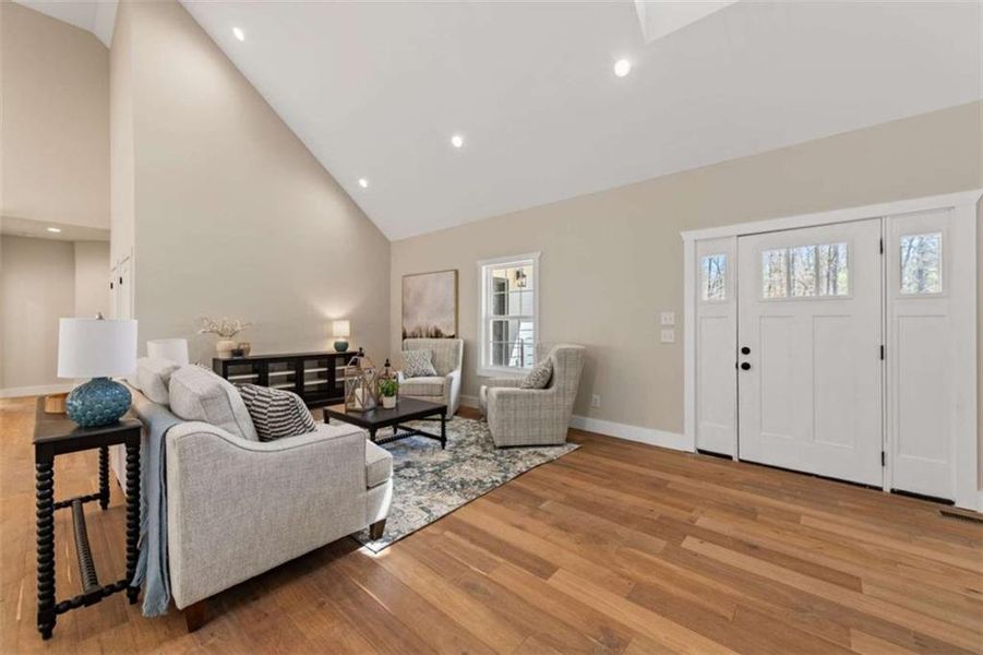Furnished interior view inside a new home in , Morganton (Image 38).