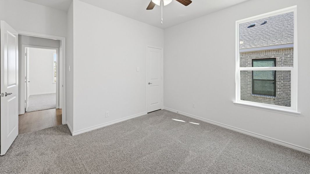 Spacious, unfurnished interior of a new home in Madera, Royse City (Image 25). Spacious, unfurnished interior of a new home in Madera, Royse City (Image 25).