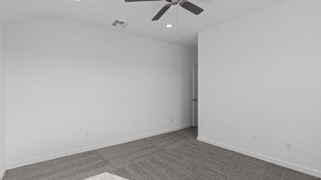 Representative unfurnished interior of a home built from the The Abbot by D.R. Horton in Terra Vista, Lubbock (Image 18).