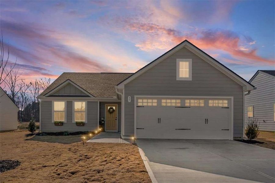 Front exterior of a new home in , Rome, GA, highlighting curb appeal (Image 21). Front exterior of a new home in , Rome, GA, highlighting curb appeal (Image 21).