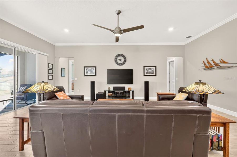 Furnished interior view inside a new home in , Ocala (Image 13).