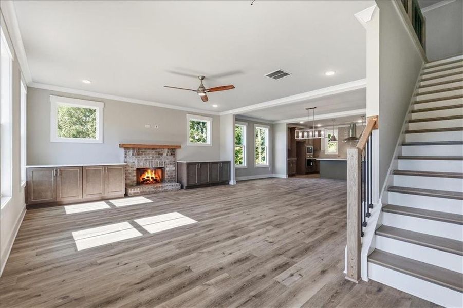 Spacious, unfurnished interior of a new home in , Statham (Image 47).