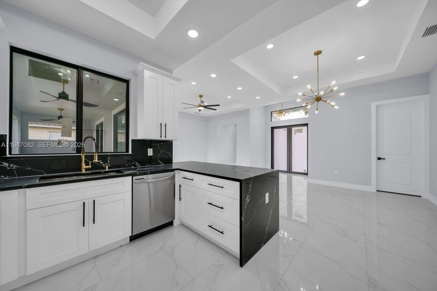 Furnished interior view inside a new home in , Lehigh Acres (Image 12).