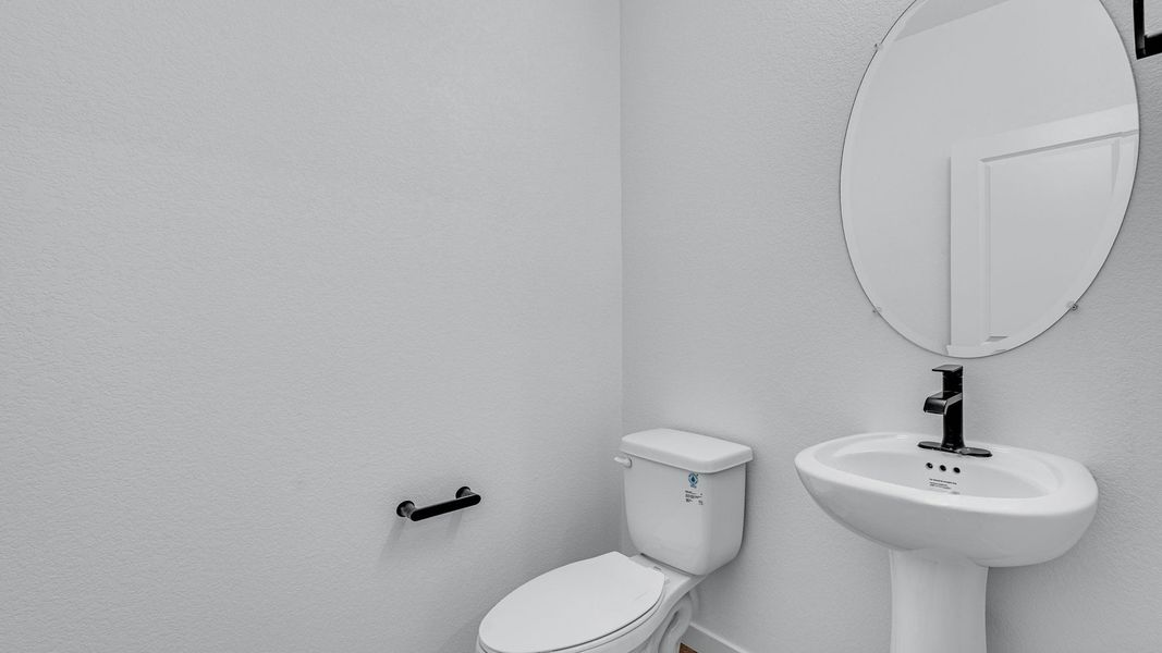 Representative furnished interior of a home built from the Bridgeport by D.R. Horton in Hansen Farm, Fort Collins (Image 11).