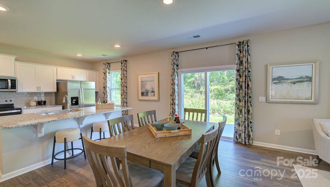 Photos are representative - model home