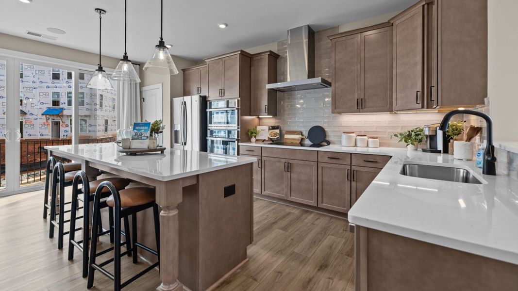 The Landon Plan at River District by DRB Homes in Charlotte, NC- Kitchen