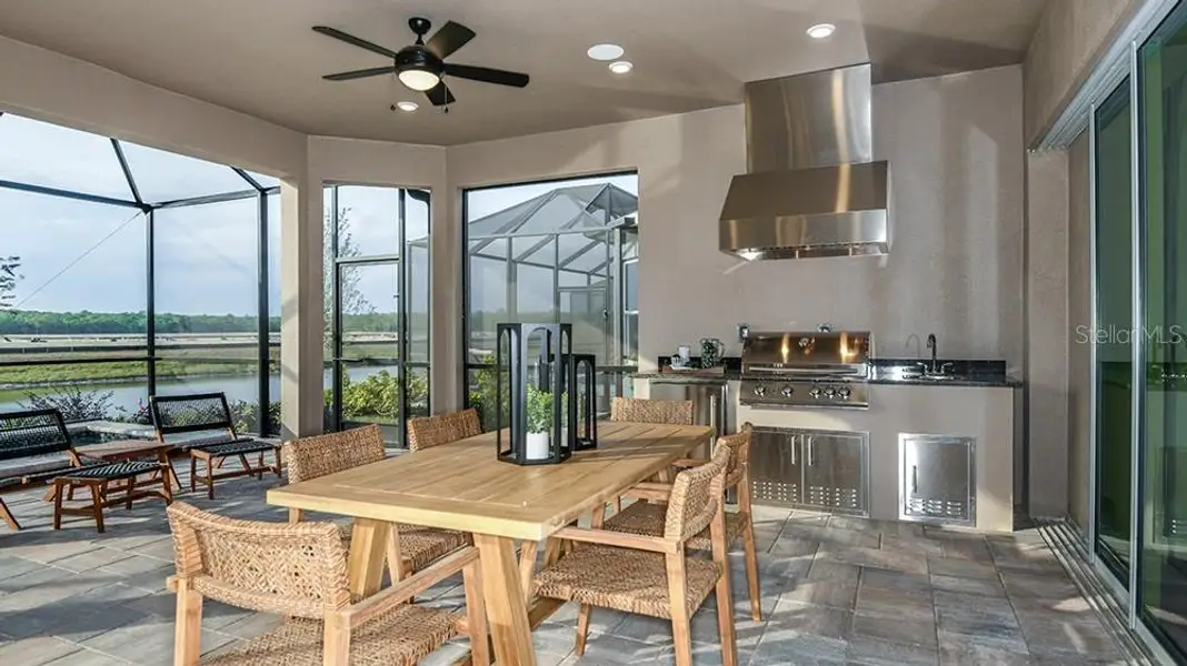 Furnished interior view inside a new home in Esplanade at Westview, Kissimmee (Image 15). Furnished interior view inside a new home in Esplanade at Westview, Kissimmee (Image 15).