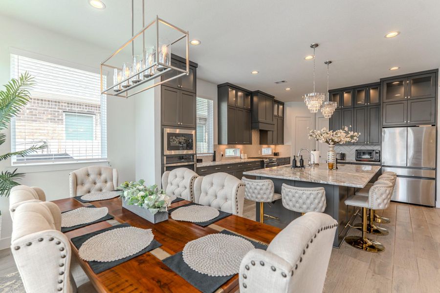 Another View into The Kitchen. Plenty of Natural Lighting.