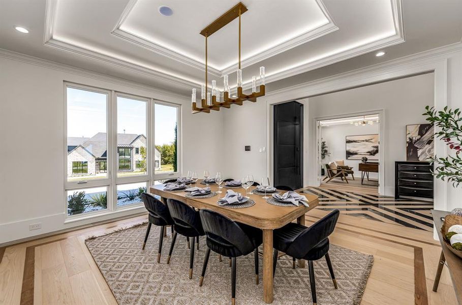 Furnished interior view inside a new home in , Gunter (Image 6). Furnished interior view inside a new home in , Gunter (Image 6).