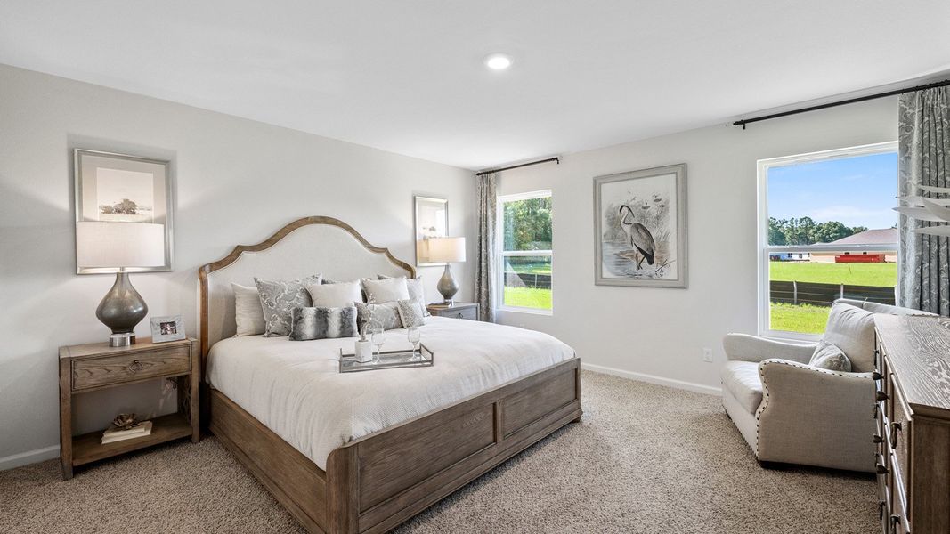 Representative furnished interior of a home built from the The Sawyer by D.R. Horton in The Hammocks, Crawfordville (Image 22).