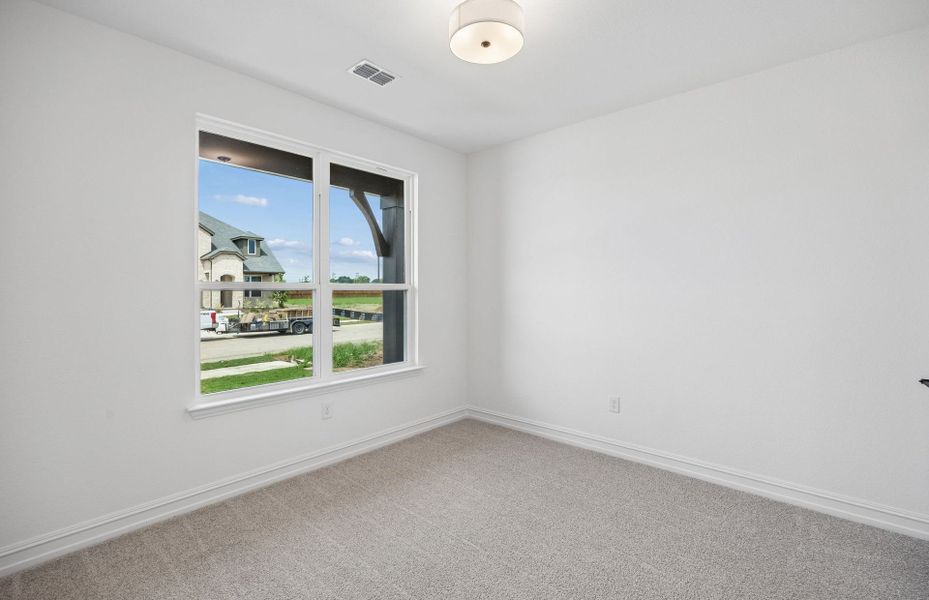 Spacious, unfurnished interior of a new home in Ribbonwood, Aubrey (Image 27). Spacious, unfurnished interior of a new home in Ribbonwood, Aubrey (Image 27).