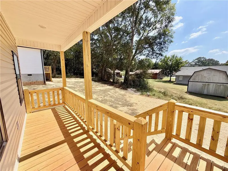 Exterior details and patio area of a home in , Emerson (Image 3).